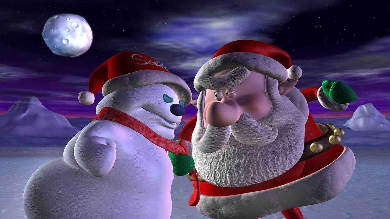 Backdrop – Santa vs. the Snowman
