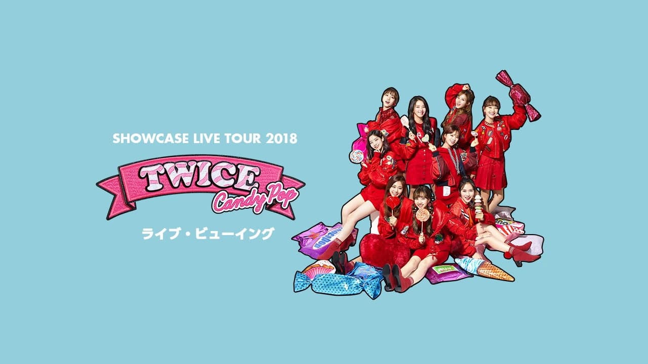 Backdrop – TWICE Showcase Live Tour 2018 "Candy Pop"