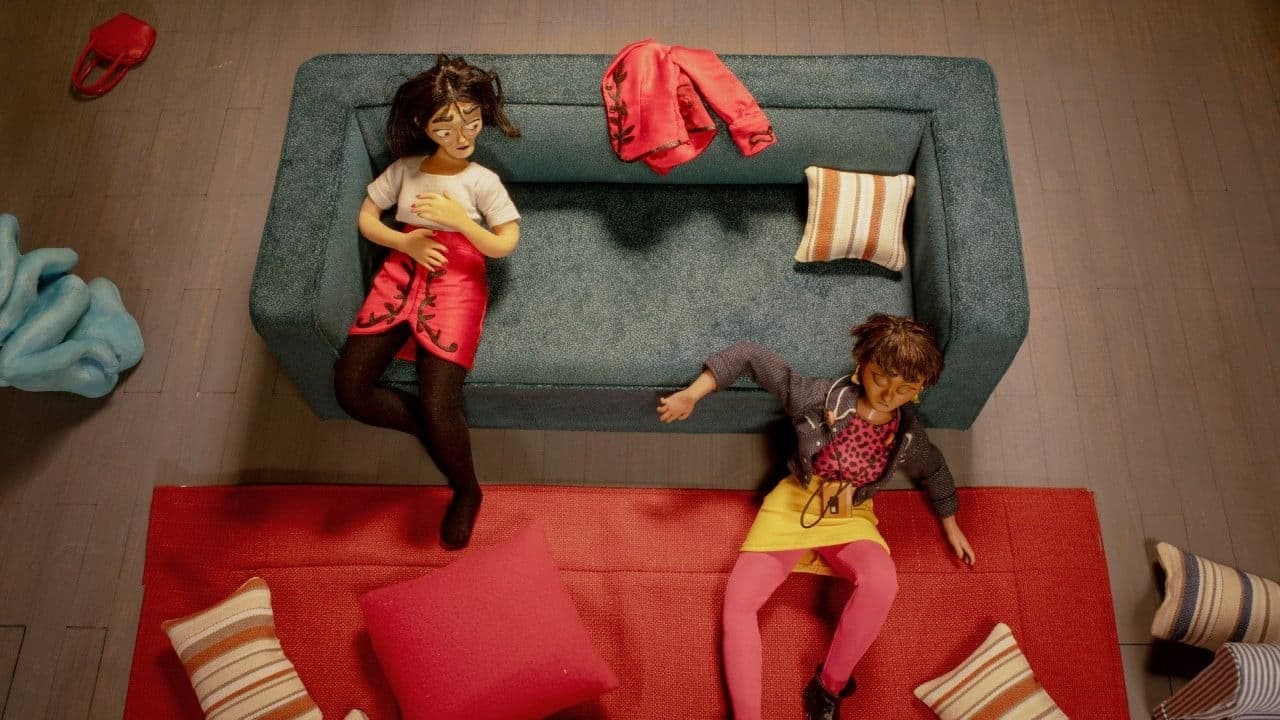 Backdrop – Women Wearing Shoulder Pads: English Dub, Movie-Length Version