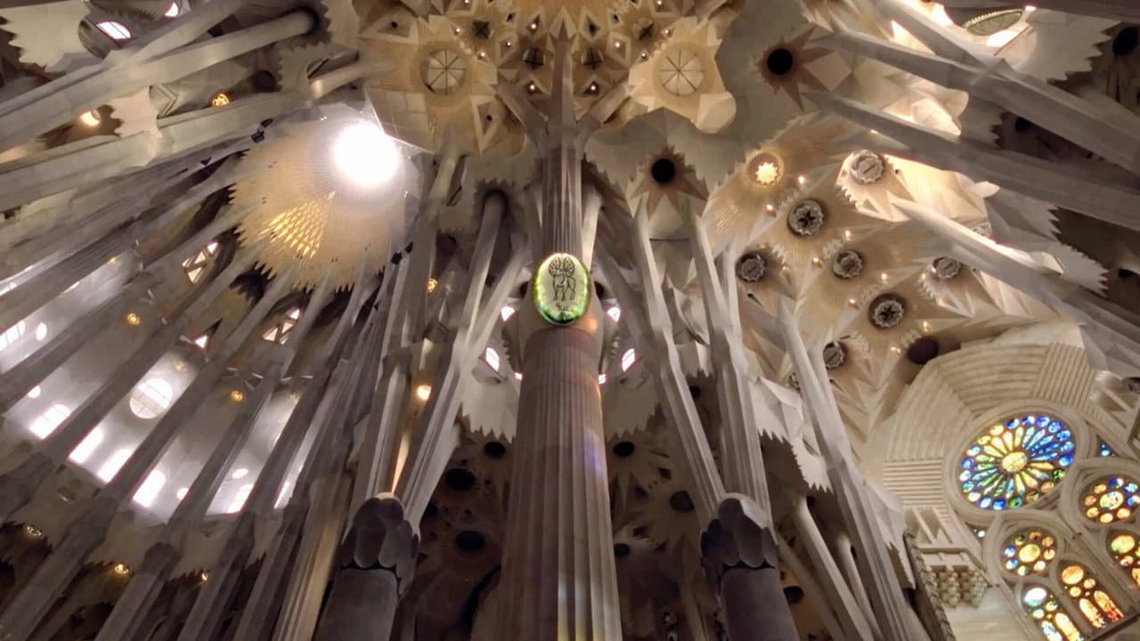 Backdrop – Sagrada Família - Antoni Gaudís Meisterwerk