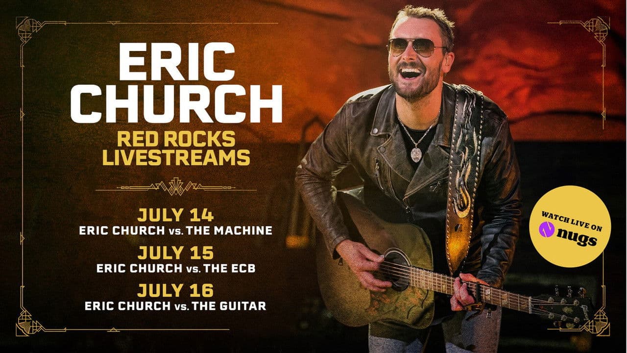 Backdrop – Eric Church vs. The Guitar (Live at Red Rocks Amphitheatre) 7-16-2025