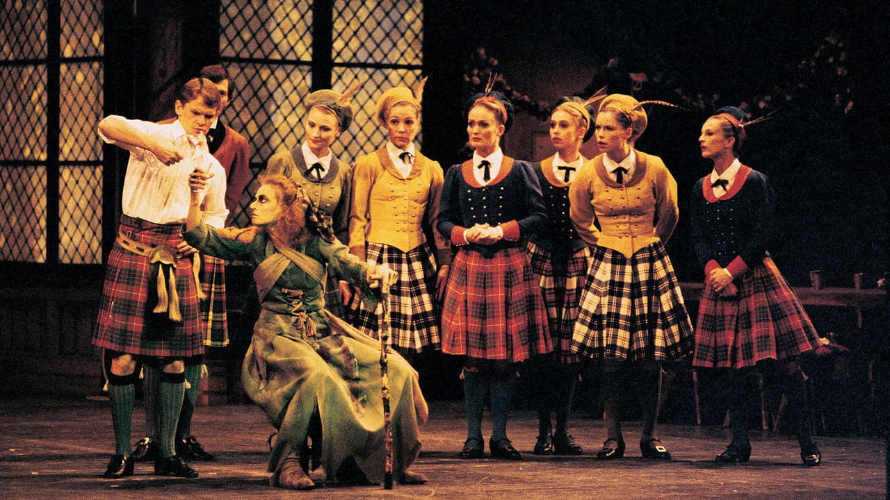 Backdrop – La Sylphide - The Royal Danish Ballet