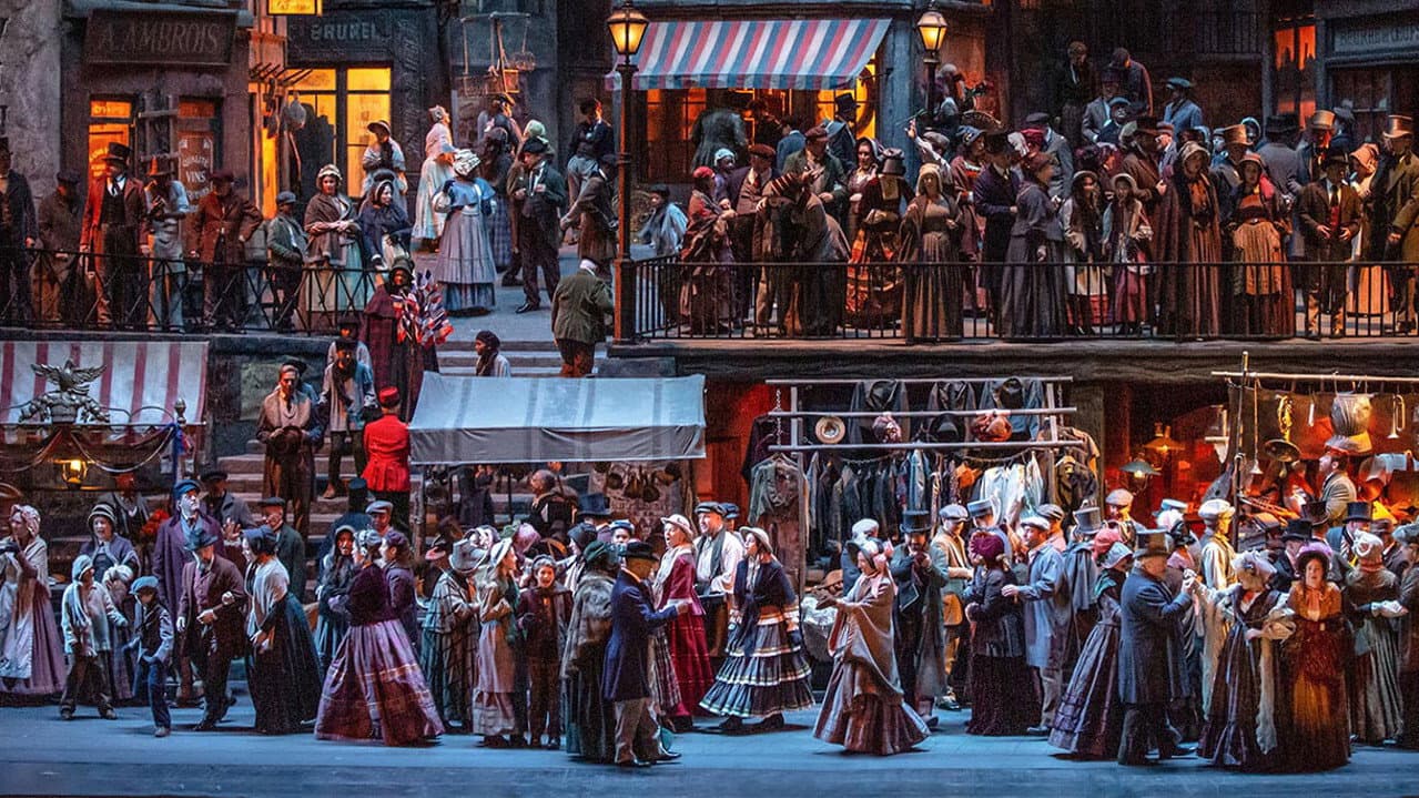 Backdrop – The Metropolitan Opera: La Bohème