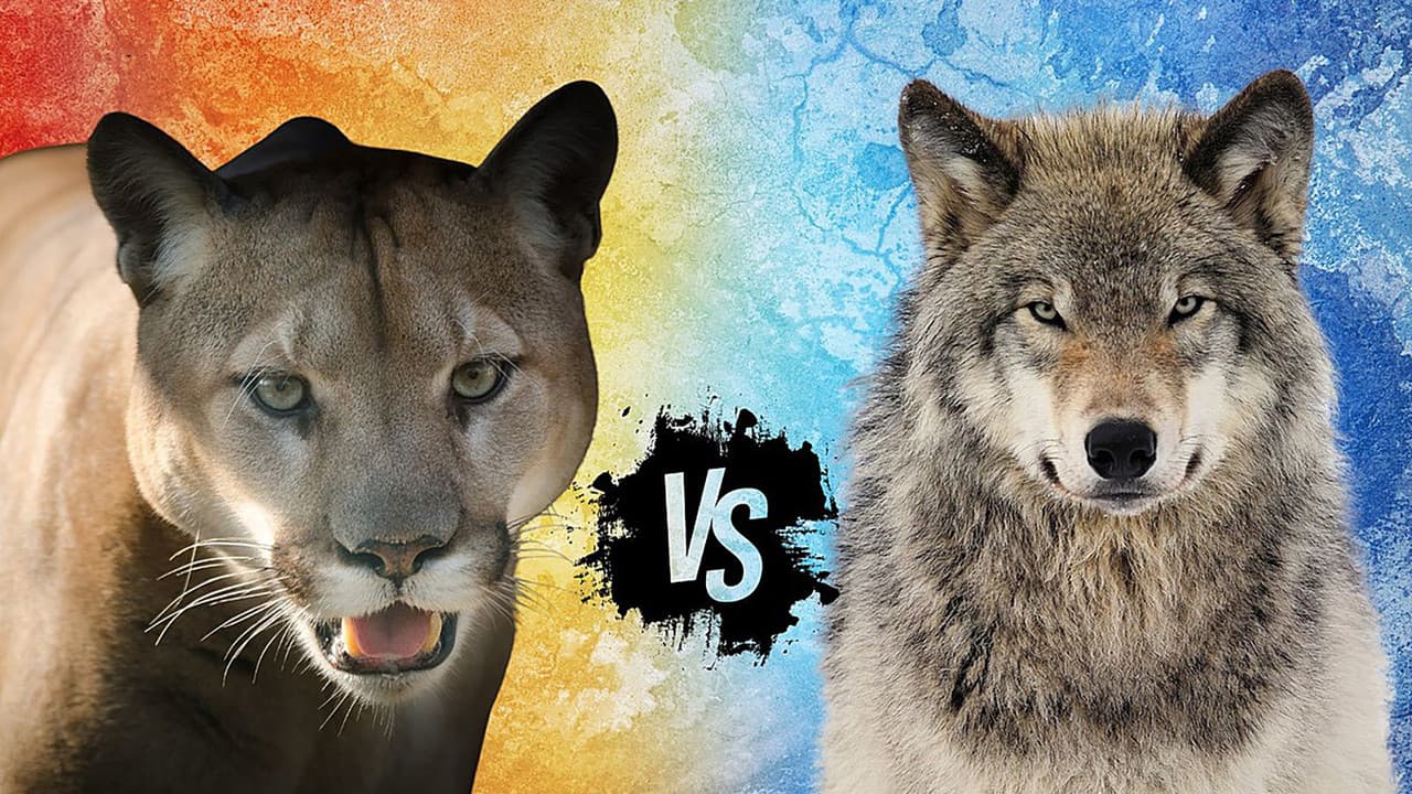 Backdrop – Cougar v. Wolf
