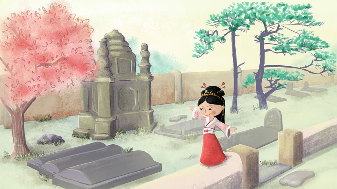 Backdrop – La princesse et le rossignol