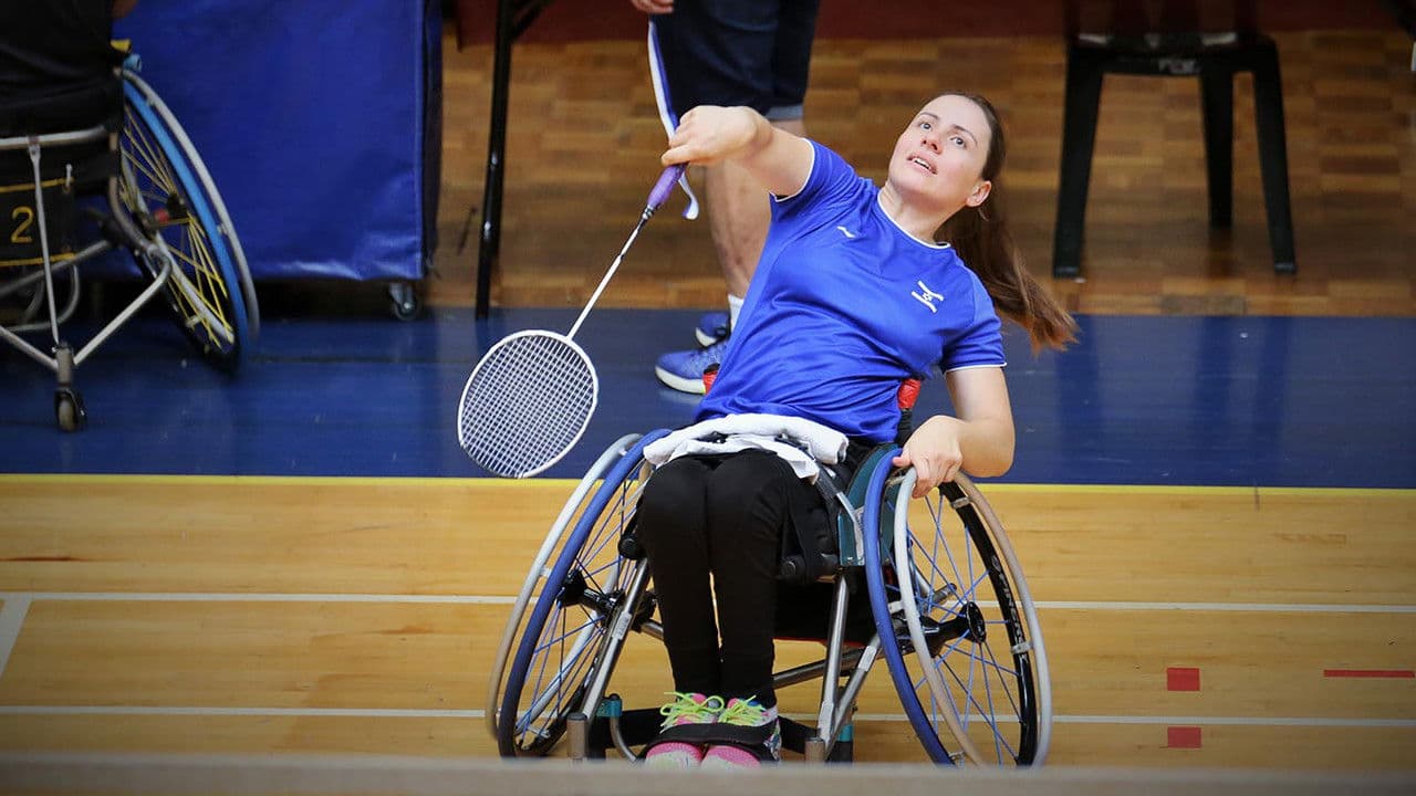 Backdrop – Nina is an Athlete