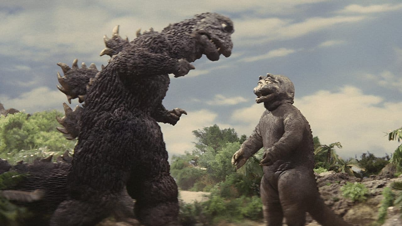 Backdrop – Frankensteins Monster jagen Godzillas Sohn