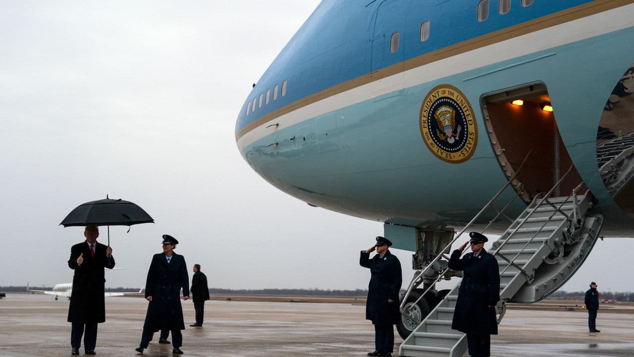 Backdrop – Aboard Air Force One