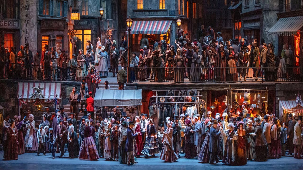Backdrop – The Metropolitan Opera: La Bohème