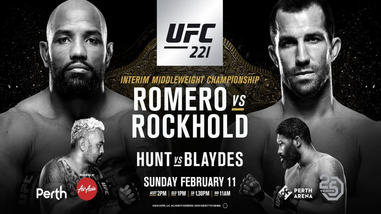 Backdrop – UFC 221: Romero vs. Rockhold