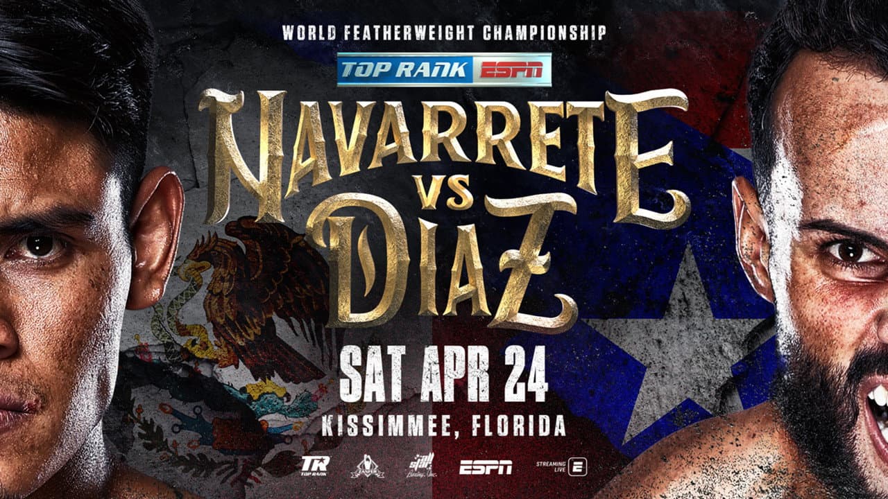 Backdrop – Emanuel Navarrete vs. Christopher Diaz