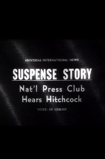 Suspense Story: Nat'l Press Club Hears Hitchcock