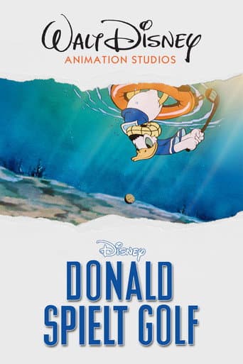Donald spielt Golf