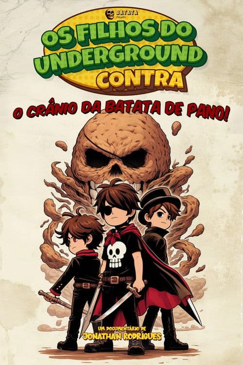 Os Filhos do Underground contra o Crânio da Batata de Pano