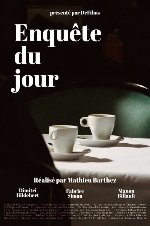 Enquête du jour