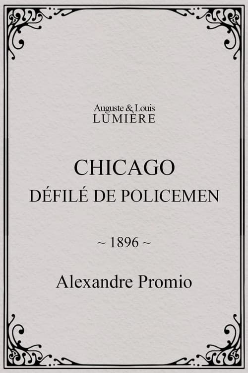Chicago, défilé de policemen