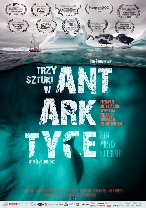 Trzy sztuki w Antarktyce
