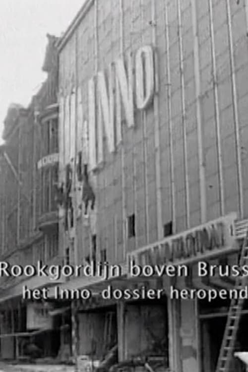 Rookgordijn boven Brussel