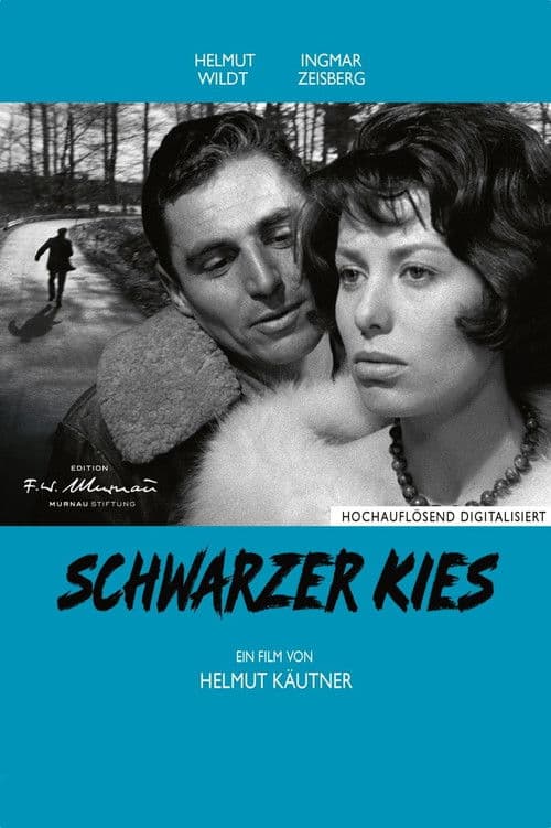 Schwarzer Kies