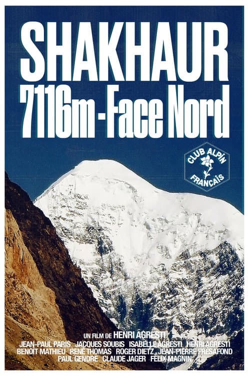 Shakhaur 7116m, Face Nord