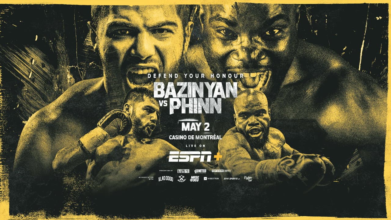 Backdrop – Erik Bazinyan vs. Shakeel Phinn