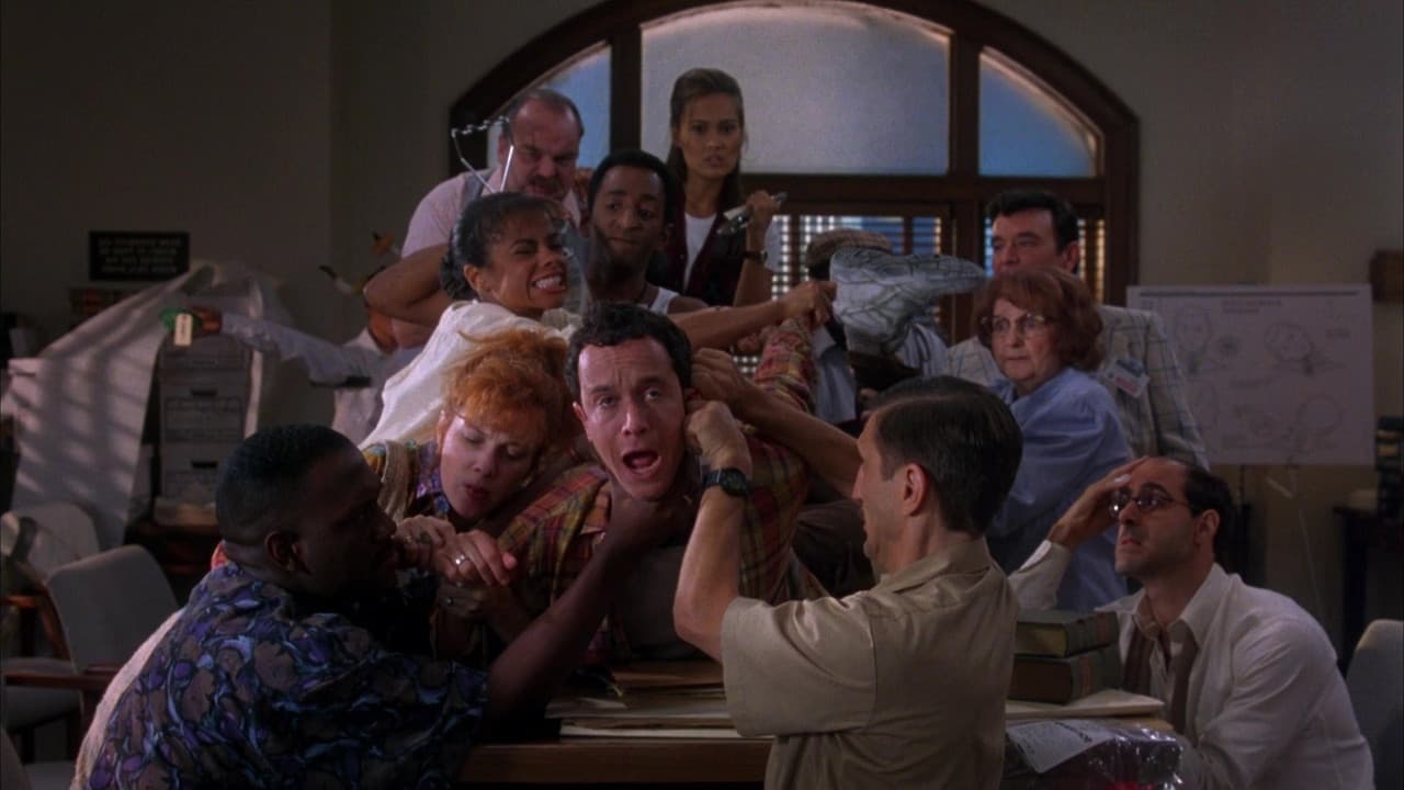 Backdrop – Chaos! Schwiegersohn Junior im Gerichtssaal