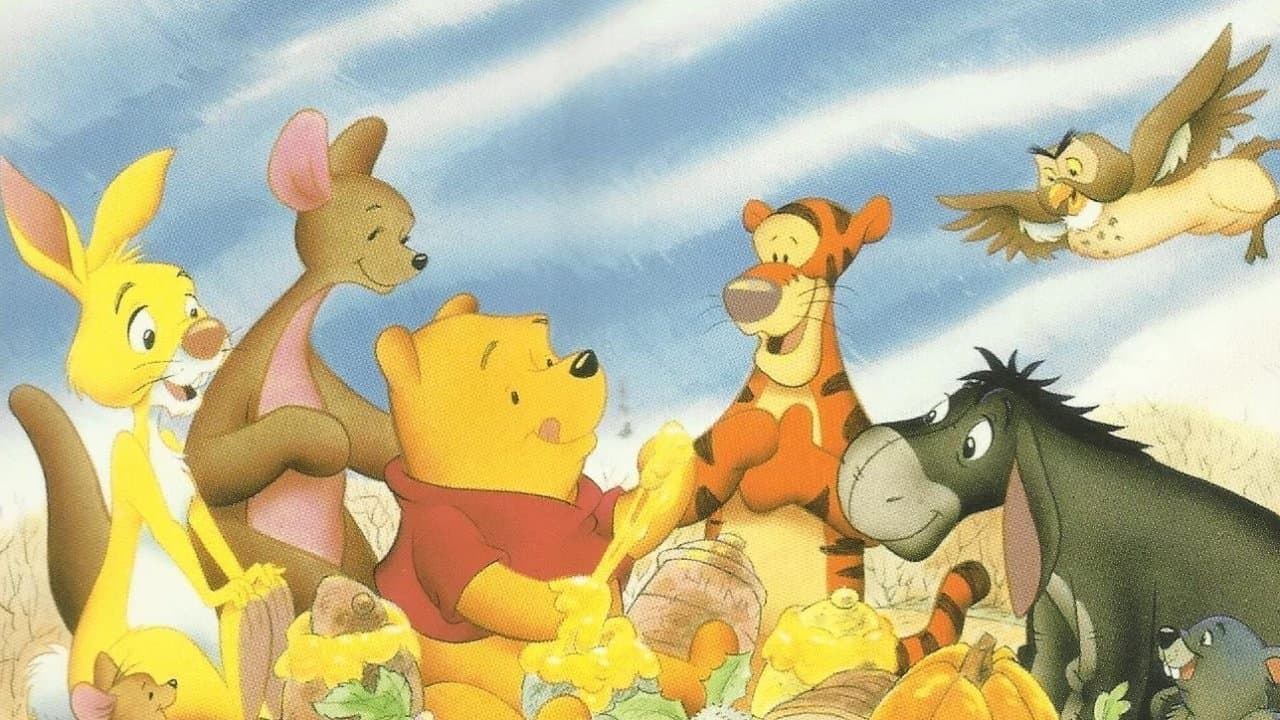 Backdrop – A Winnie the Pooh Thanksgiving