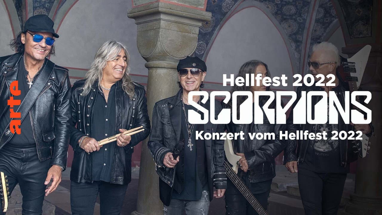 Backdrop – Scorpions - Hellfest 2022
