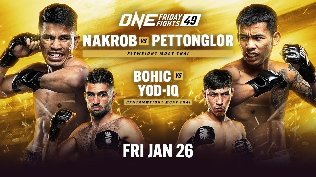 Backdrop – ONE Friday Fights 49: Nakrob vs. Pettonglor