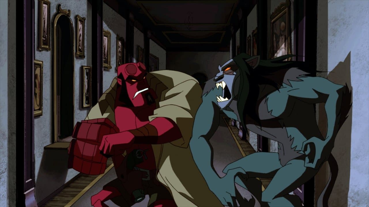 Backdrop – Hellboy Animated - Blut & Eisen