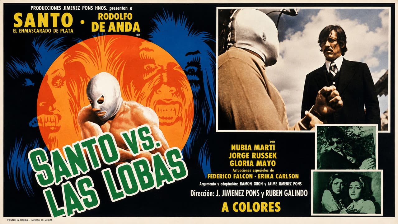 Backdrop – Santo vs. las Lobas