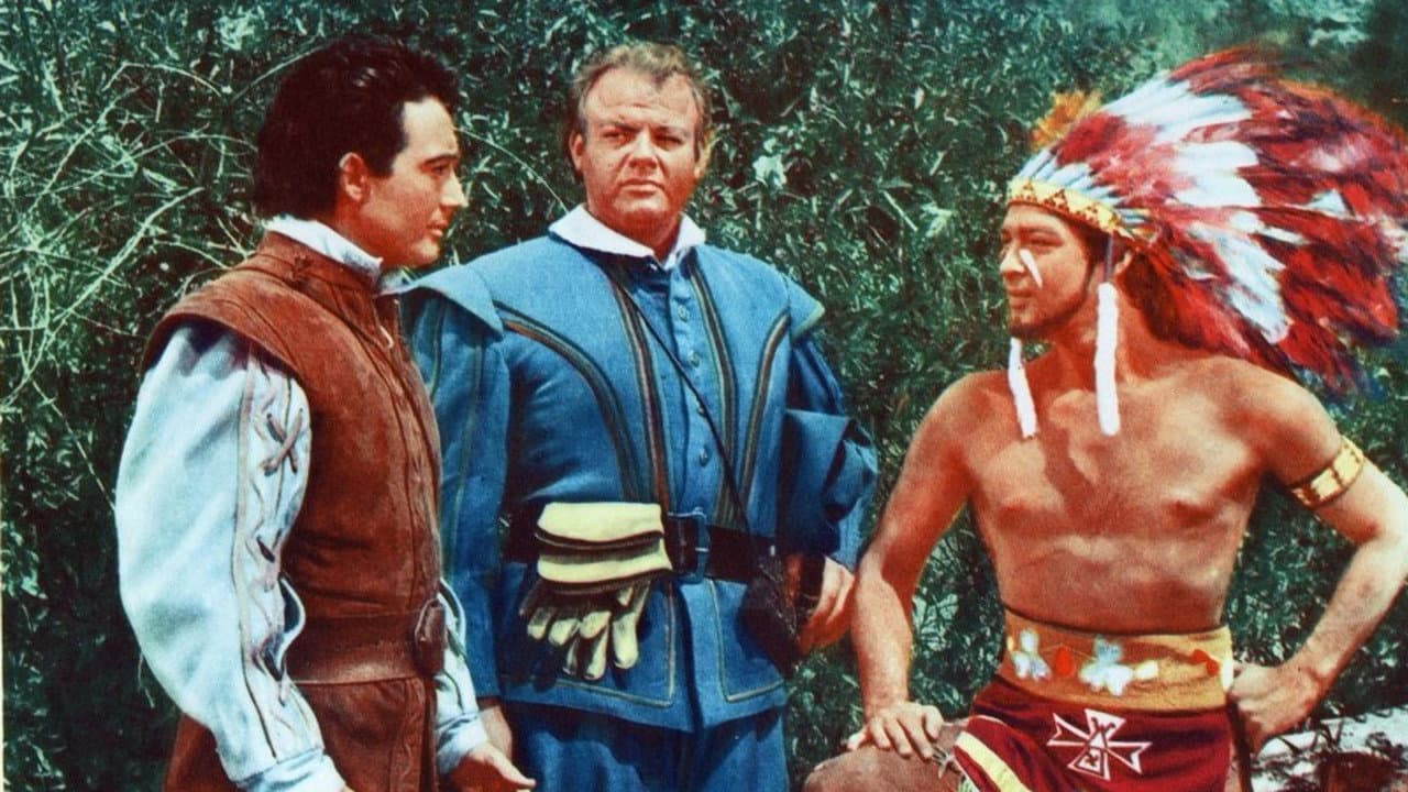 Backdrop – Captain John Smith and Pocahontas