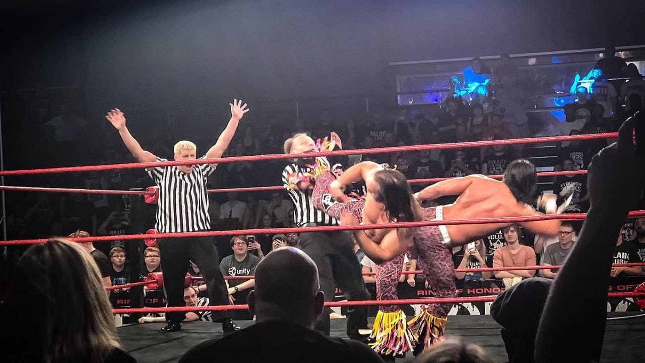 Backdrop – ROH: Honor United - London