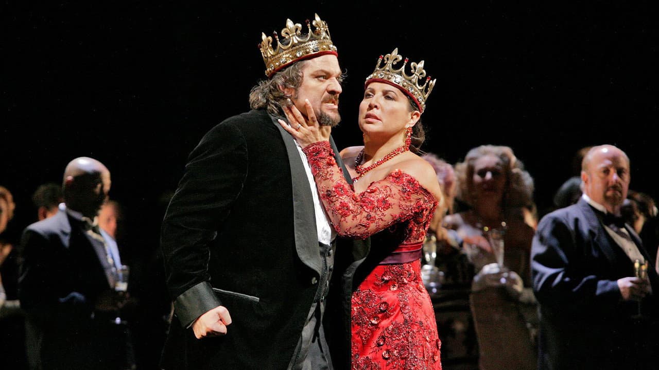 Backdrop – The Metropolitan Opera – Verdi: Macbeth