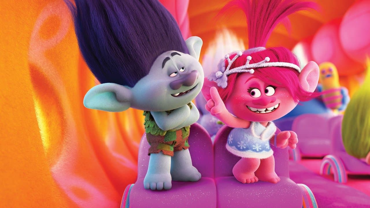 Backdrop – Trolls: Feiern mit den Trolls